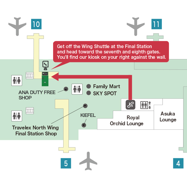Kansai Airport Terminal Map